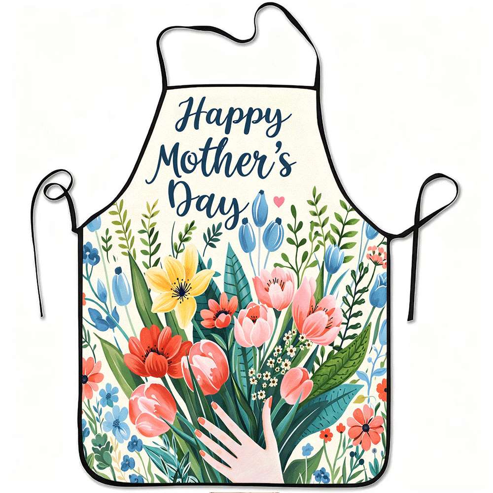 Baking Kitchen Design Ideas - 1 Piece Mother's Day Themed Apron,