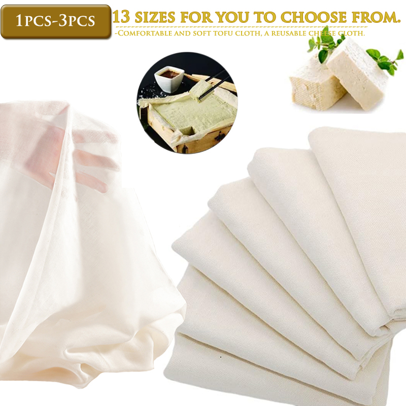 Kitchen Baking Cloth - Cotton Gauze Muslin Tofu Cheese Soy