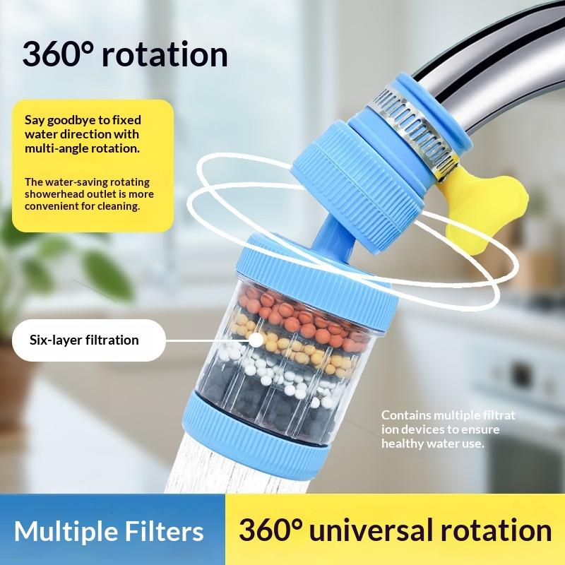 Kitchen Baking Mixer - Faucet Water Filter 360 Rotation Universal