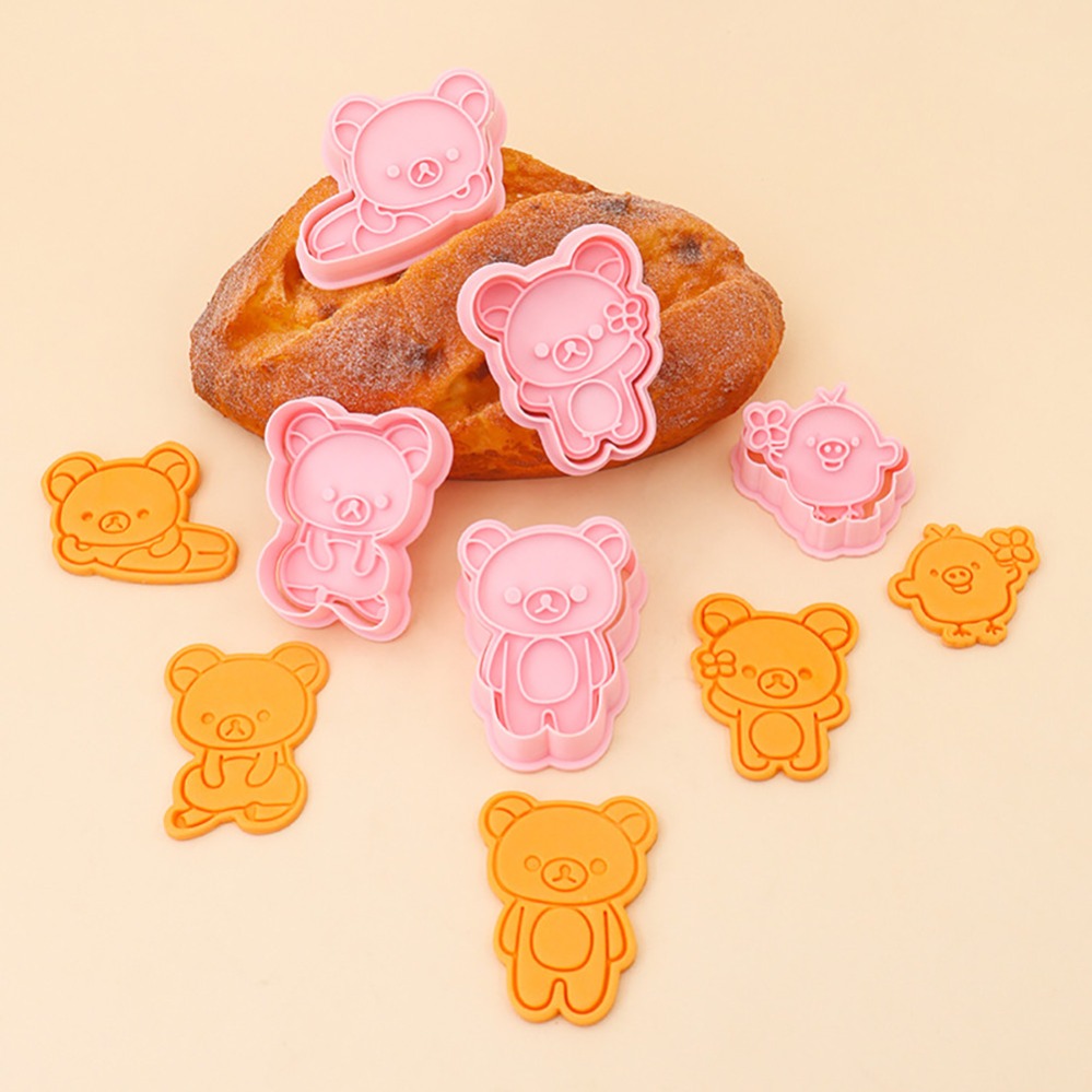 Kitchen Baking Products - Cookie Cutters Cartoon Bear Biscuit Mold