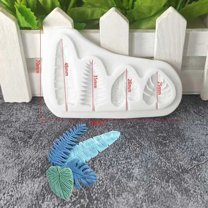 [Y] 4 Units Palm Leaf Chocolat - đánh giá và giá Kitchen Baking Unit