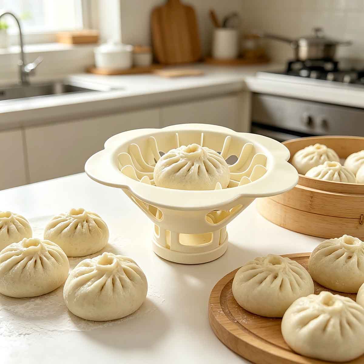 Manual Dumpling Bun Maker Tool - đánh giá và giá Kitchen Job