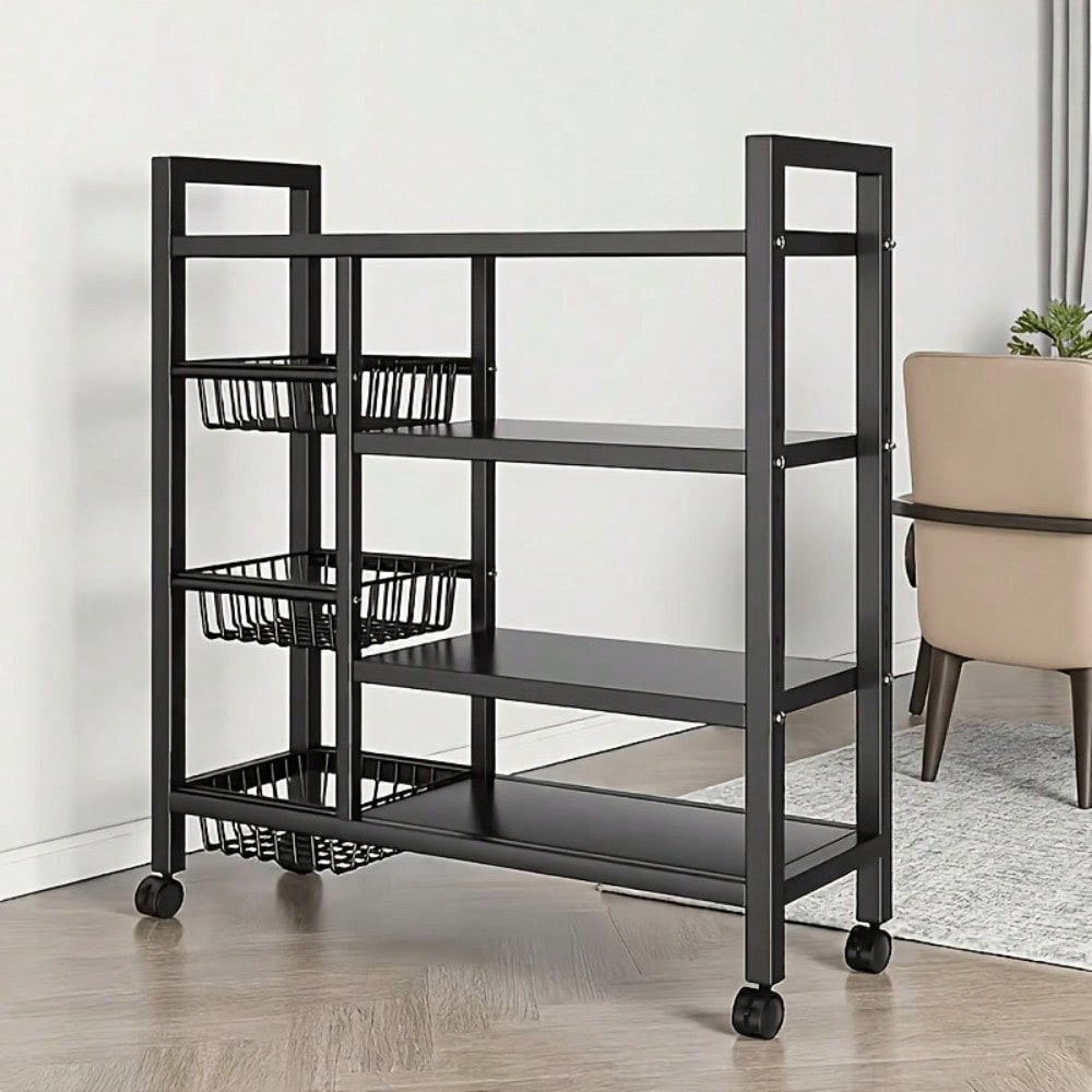 Movable Kitchen Storage Rack W - đánh giá và giá Kitchen Baking Pantry