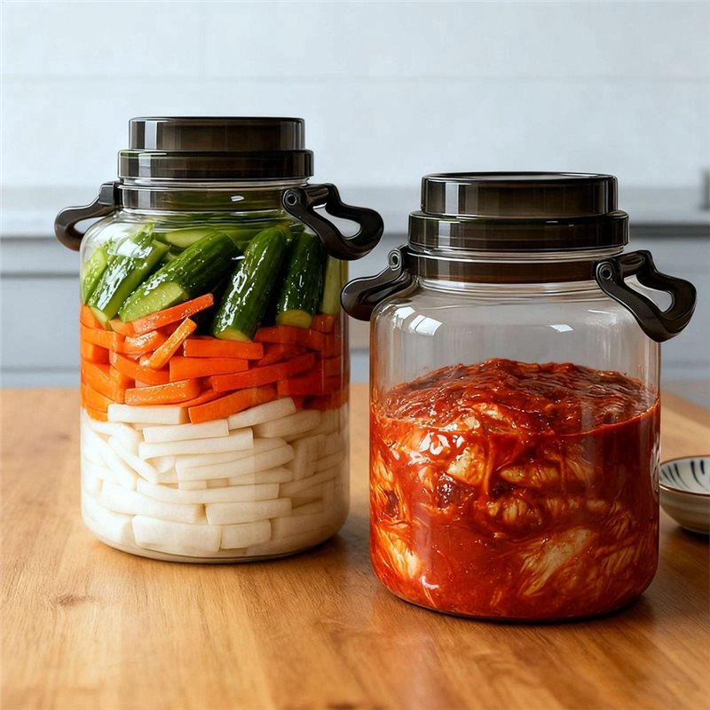 ABFU-Fermentation Container Ja - đánh giá và giá Kitchen Baking Pantry