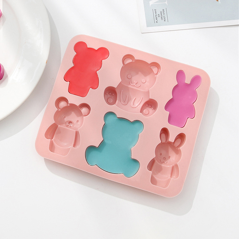 Silicone Mold Cute Cartoon Ani - đánh giá và giá Baking Kitchen Kids