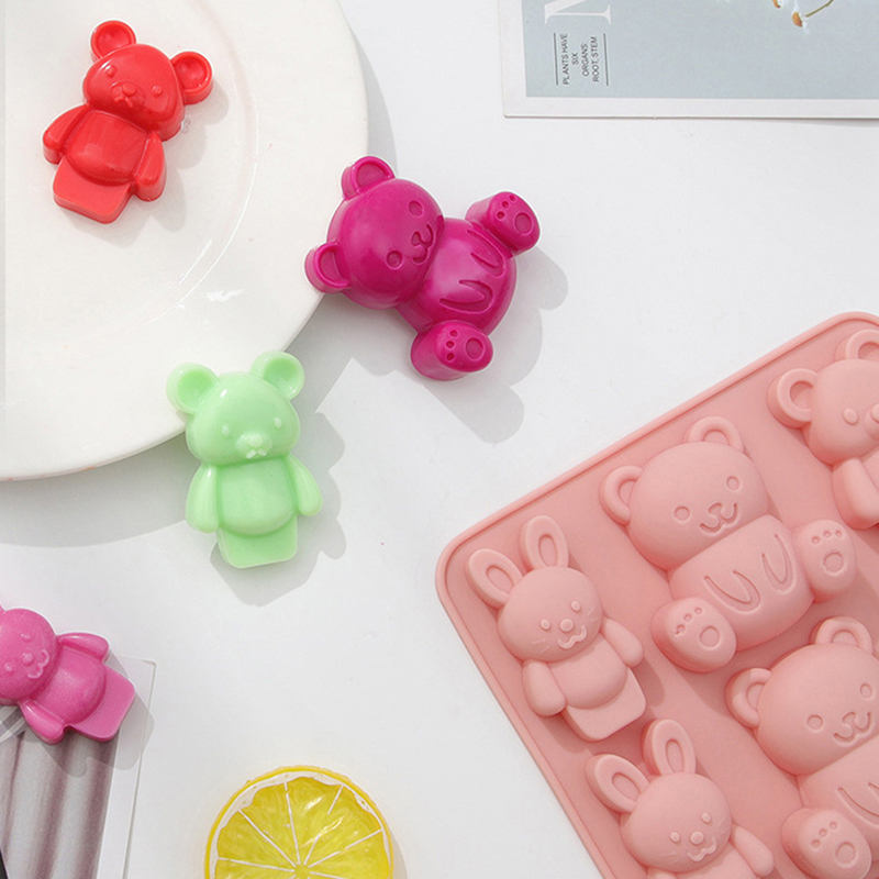 Silicone Mold Cute Cartoon Ani - đánh giá và giá Baking Kitchen Kids