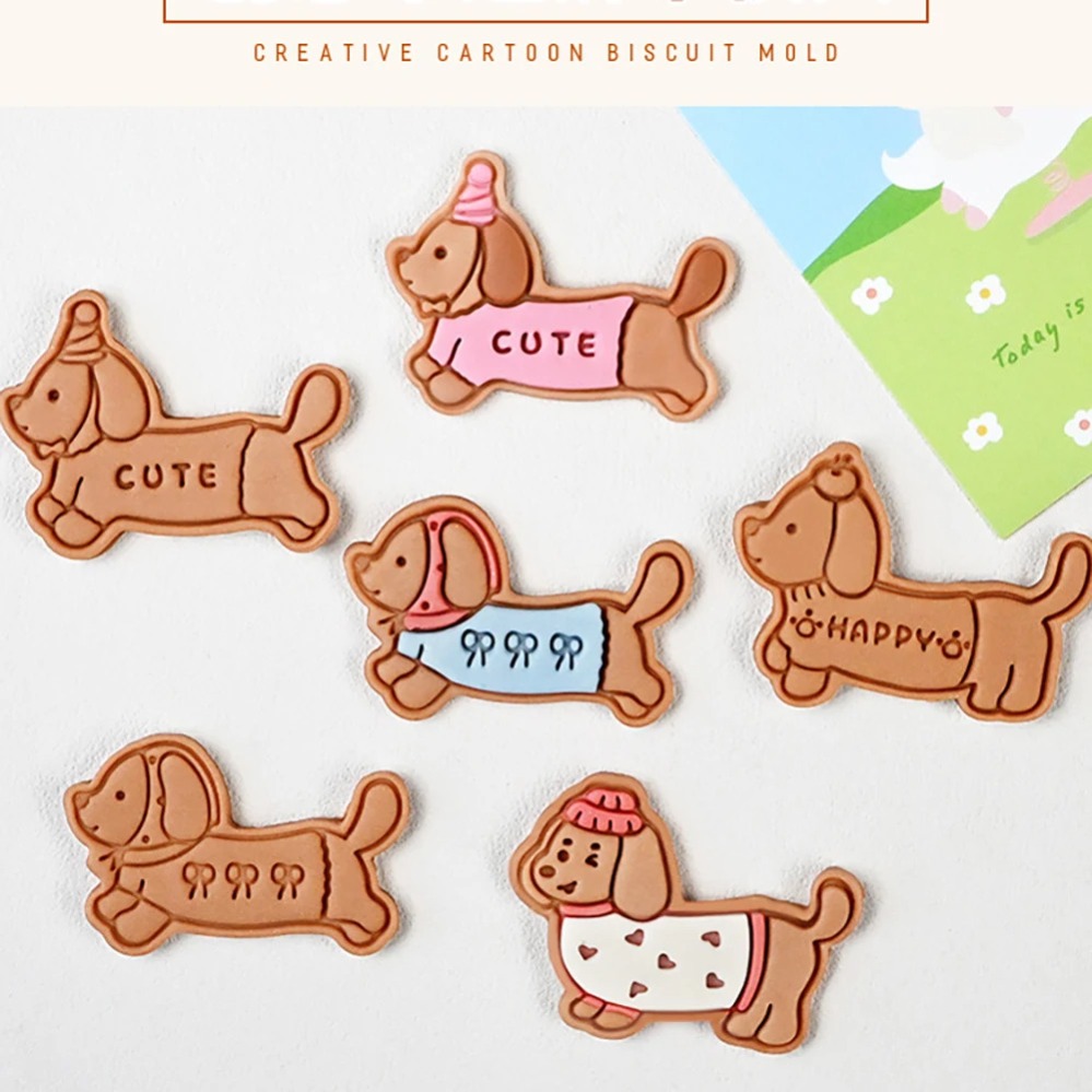 Cookie Mold Stamp Cartoon Saus - đánh giá và giá Kitchen Baking Products
