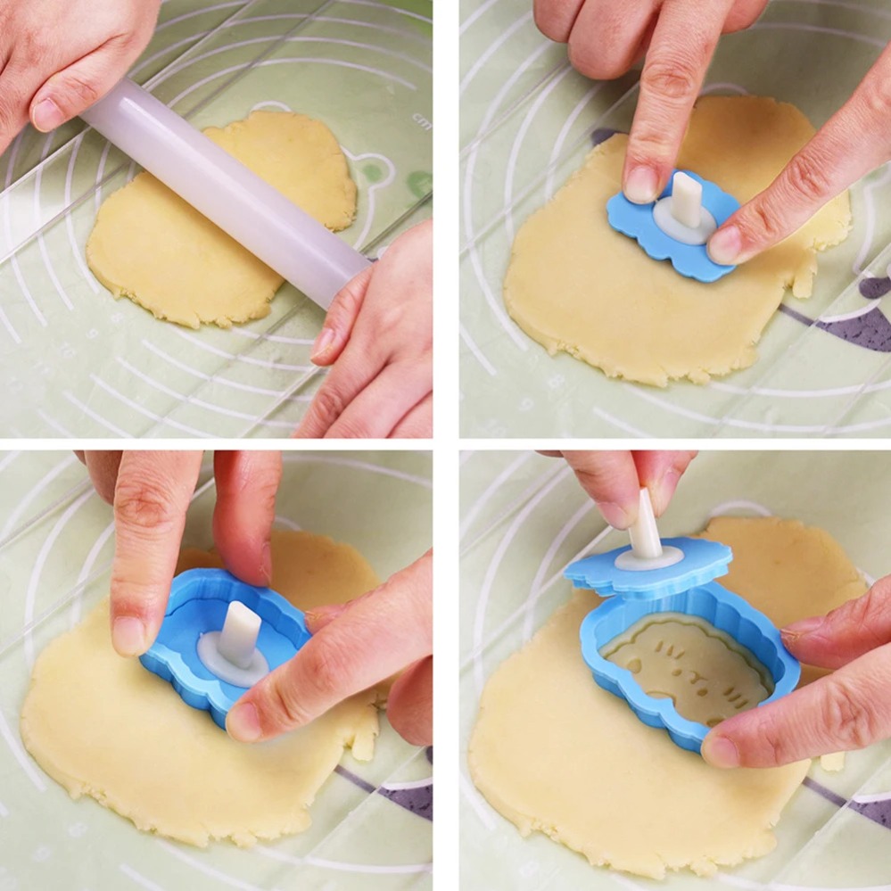 Cookie Mold Stamp Cartoon Saus - đánh giá và giá Kitchen Baking Products