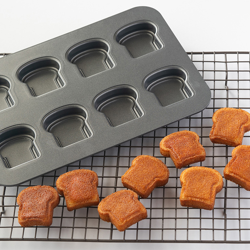 8 Cavity Toast Bread Pattern C - đánh giá và giá Kitchen Baking Cake