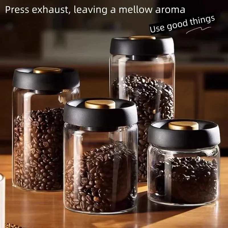 Manual Vacuum Sealed Coffee Ja - đánh giá và giá Kitchen Job