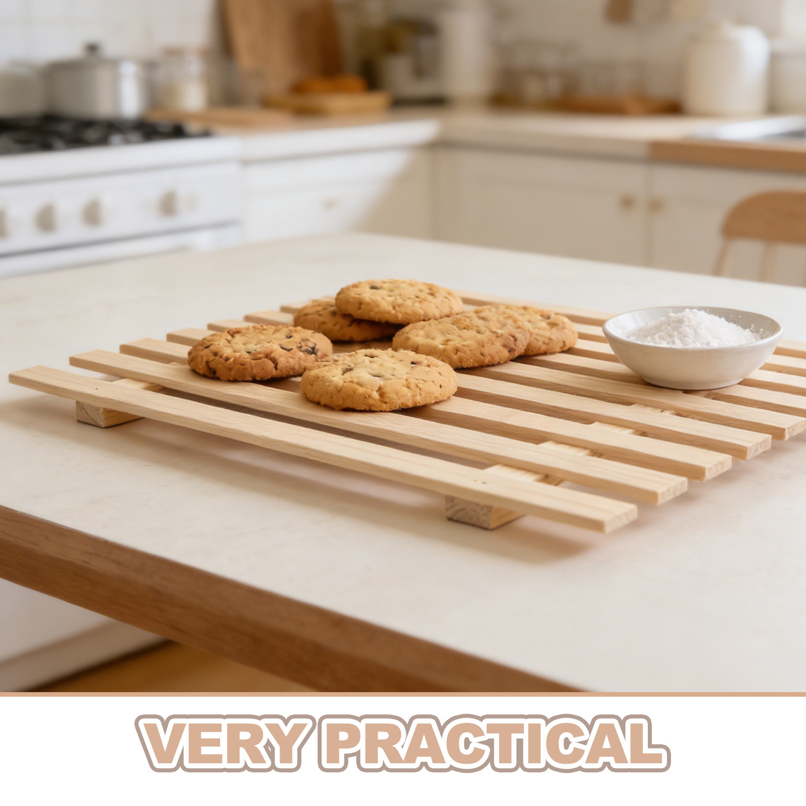 Bread Wood Crates Set of 3 Rus - đánh giá và giá Kitchen Baking Pantry