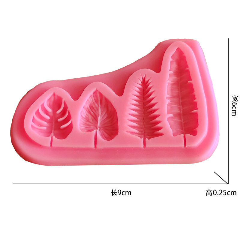 Lá Cọ Và Rùa Lá Khuôn Silicone - đánh giá và giá Kitchen Baking Products