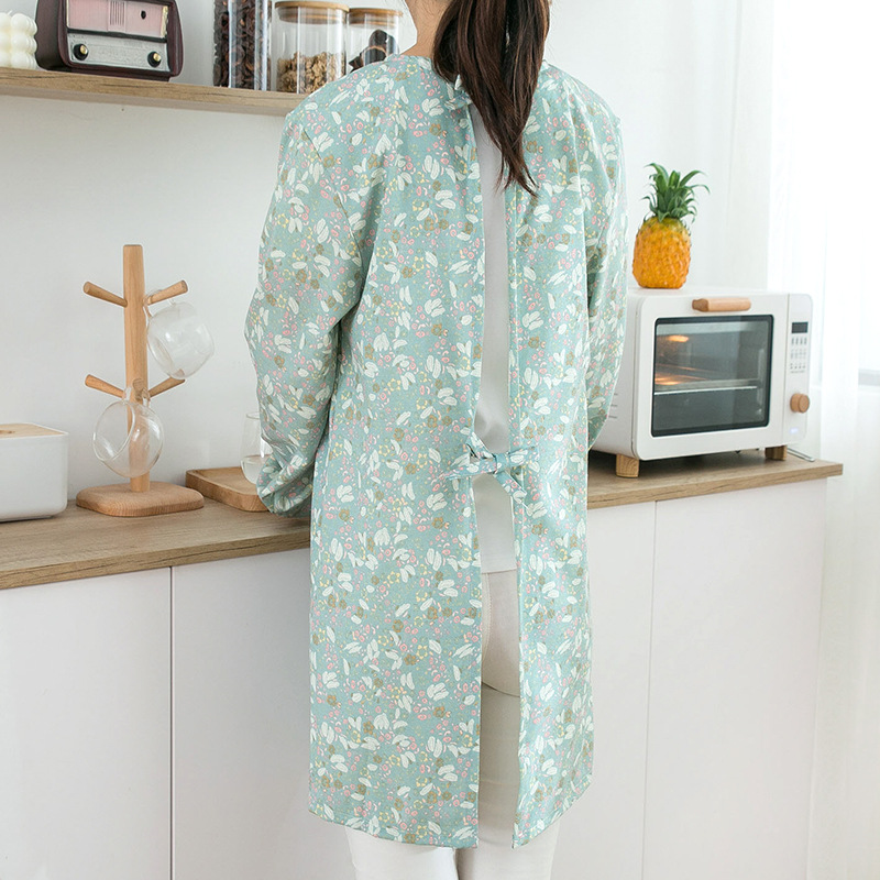 Women's Cotton Long Sleeved Ap - đánh giá và giá Kitchen Jobs