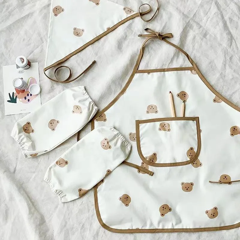 Cute Cartoon Children Apron Sl - đánh giá và giá Baking Kitchen Kids