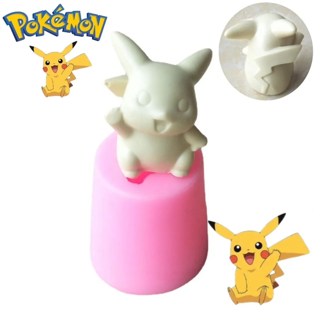 Pikachu 3D Candle Wax Anime Si - đánh giá và giá Baking Kitchen Kids