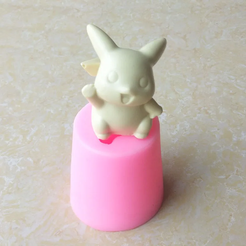Pikachu 3D Candle Wax Anime Si - đánh giá và giá Baking Kitchen Kids