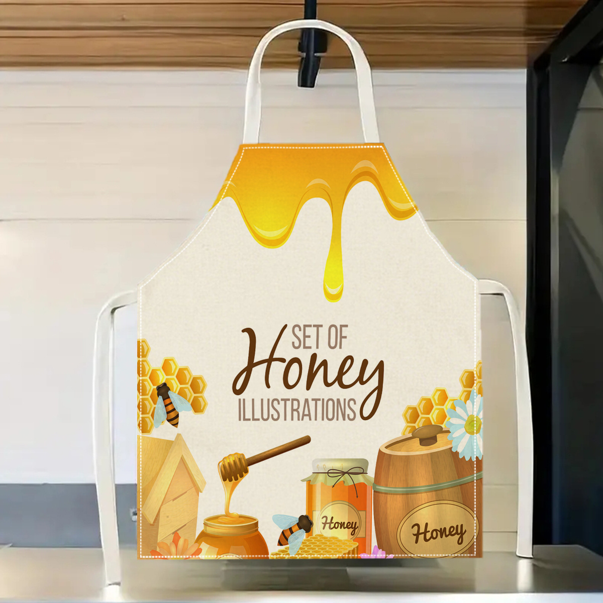 1pc Honey Bee Apron Sweet Kitc - đánh giá và giá Baking Kitchen Design Ideas