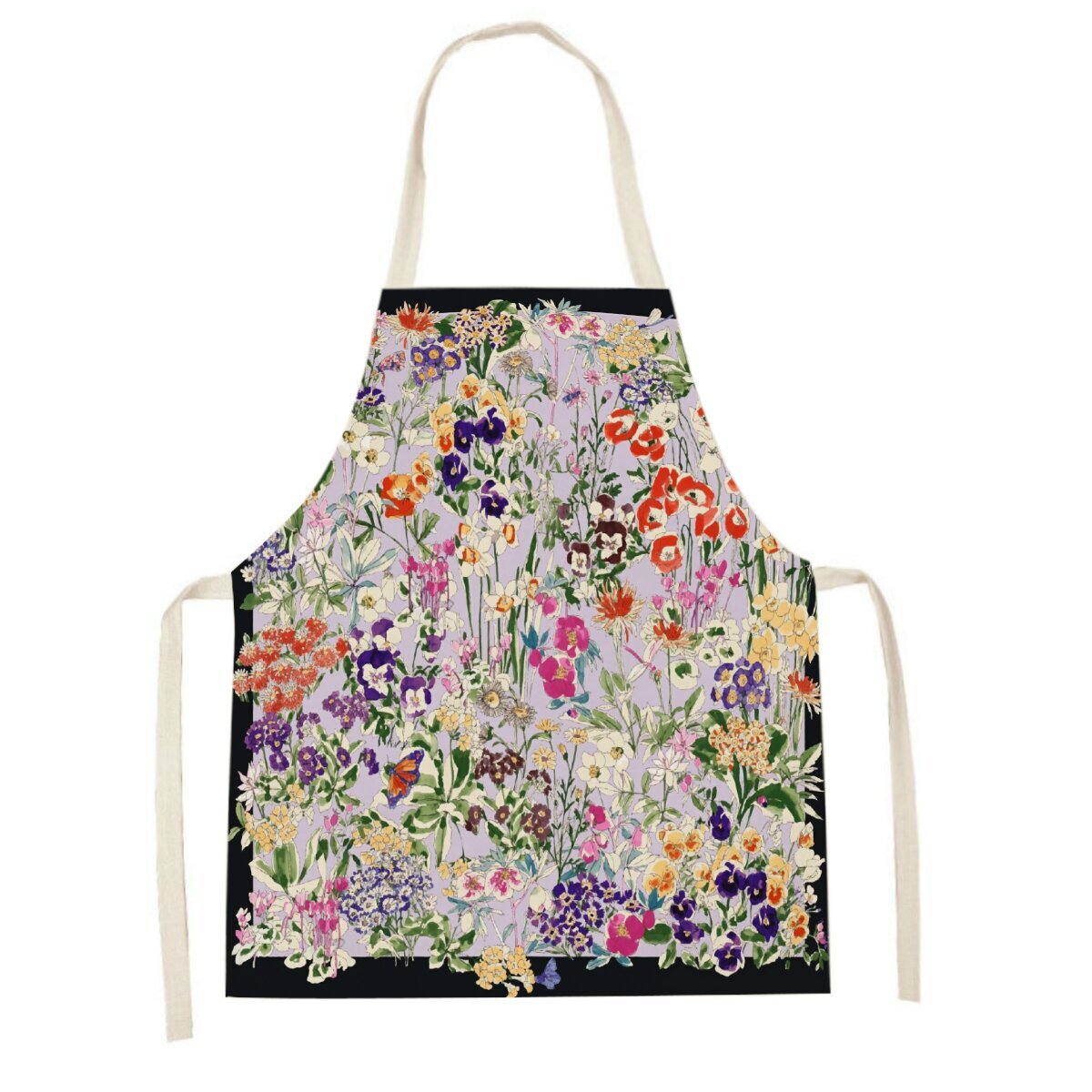 Pink tulip kitchen apron Clean - đánh giá và giá Baking Kitchen Kids