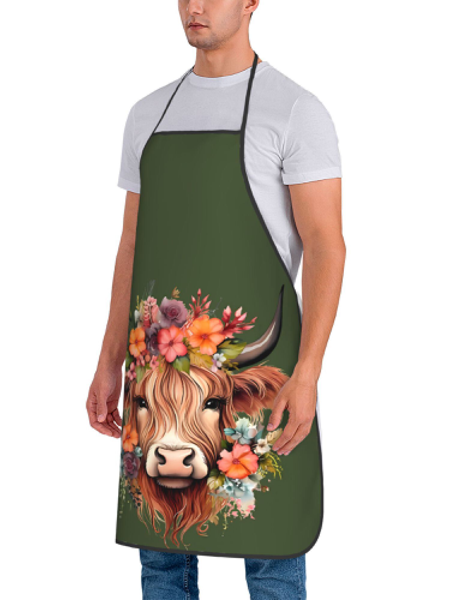 1 Piece of Fun Highland Cow Fl - đánh giá và giá Baking Kitchen Design Ideas