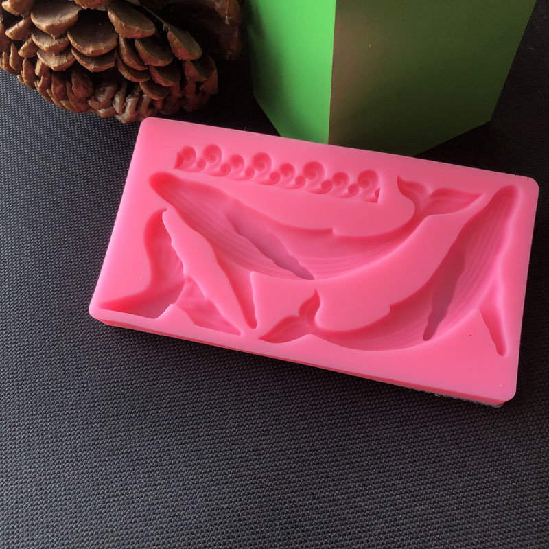 Tự Làm Cá Voi Khuôn Silicon Dư - đánh giá và giá Kitchen Baking Products