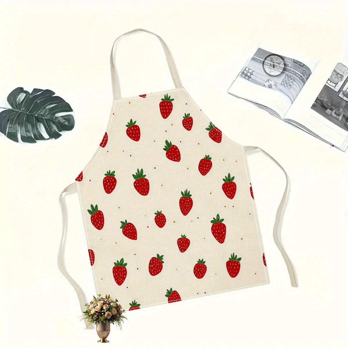 1pc Strawberry Apron Fruit Pat - đánh giá và giá Baking Kitchen Kids