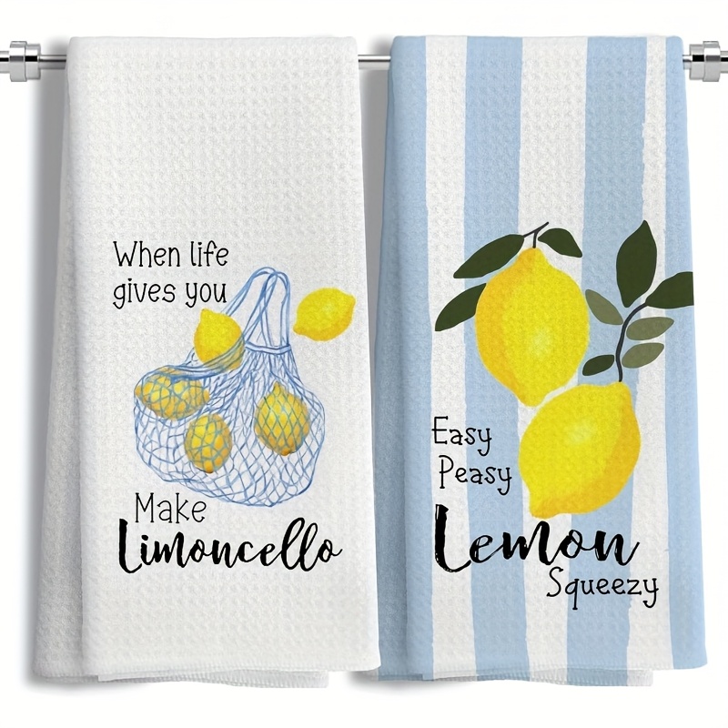 2Pcs, Lemon Mesh Kitchen Towel - đánh giá và giá Kitchen Baking Cloth