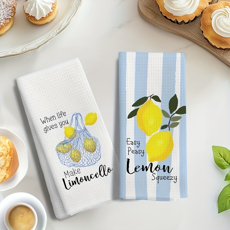 2Pcs, Lemon Mesh Kitchen Towel - đánh giá và giá Kitchen Baking Cloth