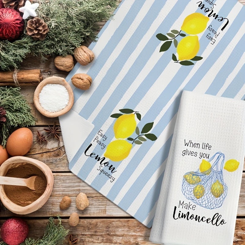 2Pcs, Lemon Mesh Kitchen Towel - đánh giá và giá Kitchen Baking Cloth