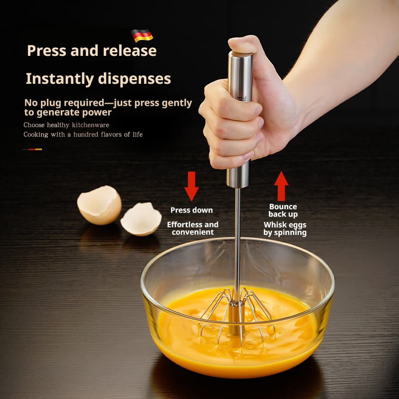Stainless Steel Egg Beater Dur - đánh giá và giá Kitchen Baking Mixer