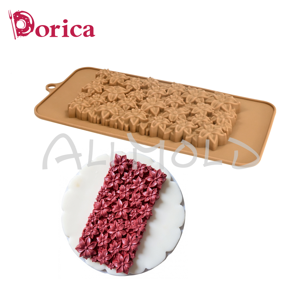 Flower Silicone Chocolate Mold - đánh giá và giá Kitchen Baking Cake