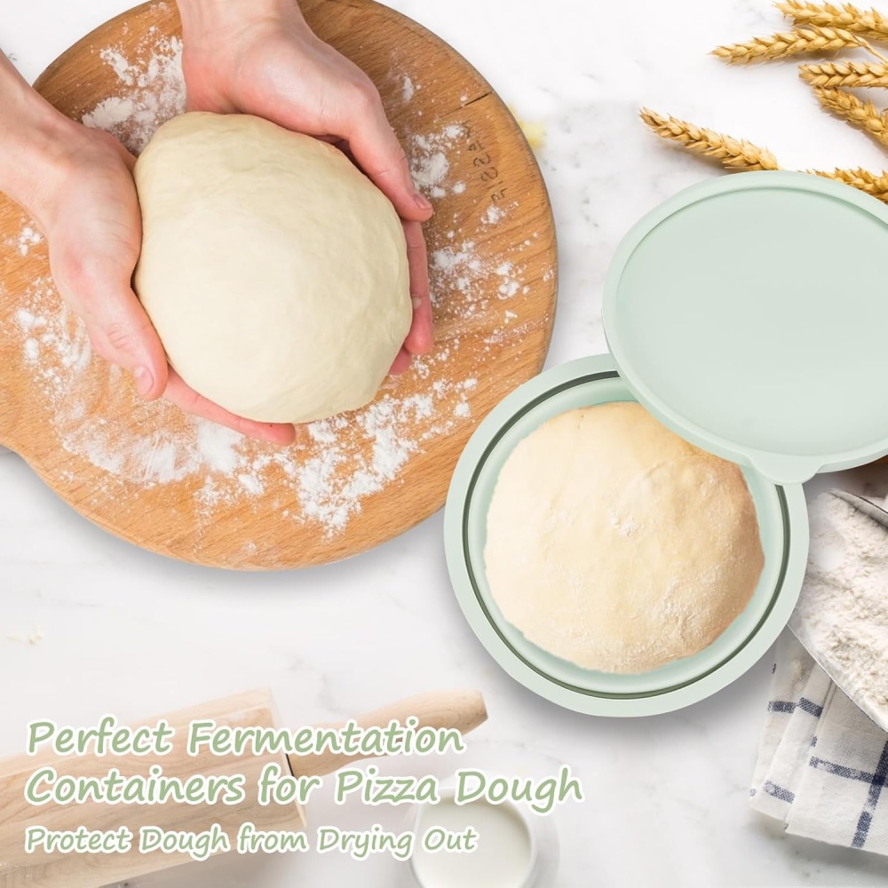 Lidded Hybrid Pizza Dough Box, - đánh giá và giá Kitchen Jobs