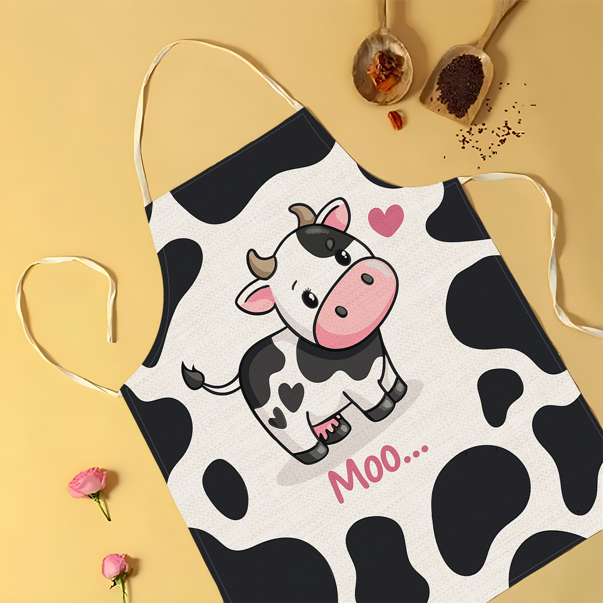1pc Cute Cartoon Cow Print Kit - đánh giá và giá Baking Kitchen Kids