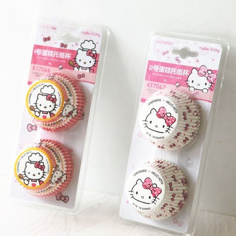Hello Kitty Printed Cupcake Li - đánh giá và giá Kitchen Baking Products