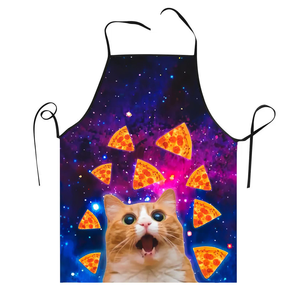68X95cm Unisex Space Pizza Cat - đánh giá và giá Kitchen Baking Cloth