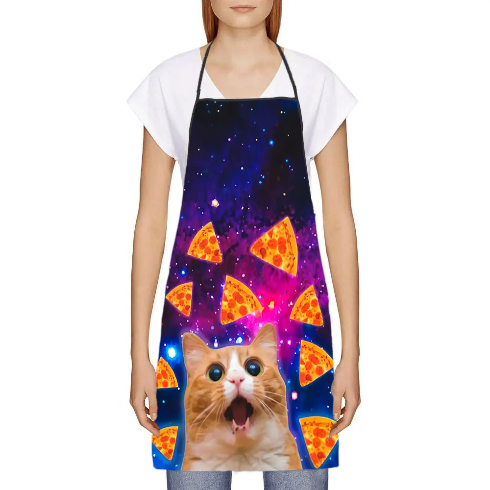 68X95cm Unisex Space Pizza Cat - đánh giá và giá Kitchen Baking Cloth